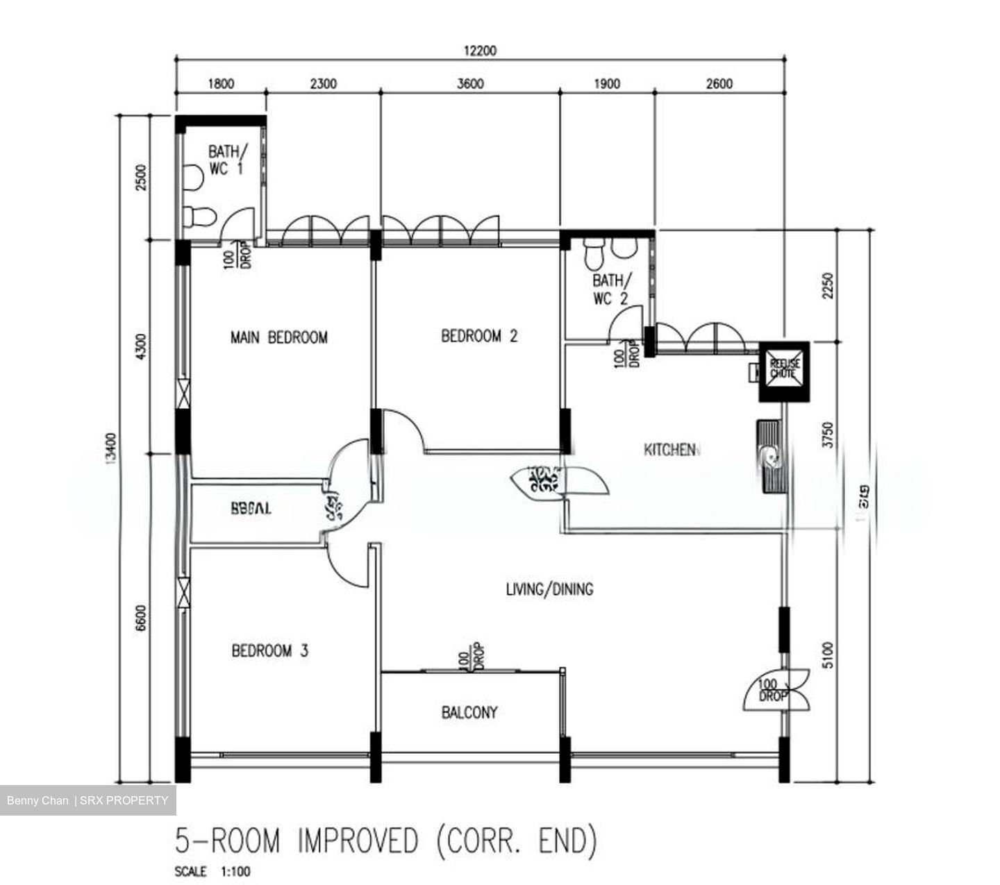 Blk 607 Nee Soon Central Meadows (Yishun), HDB 5 Rooms #602185391